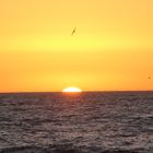 Atardecer en el mar de Viña