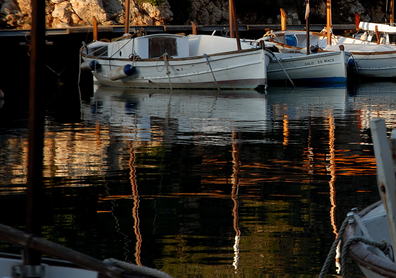 Atardecer en el mar