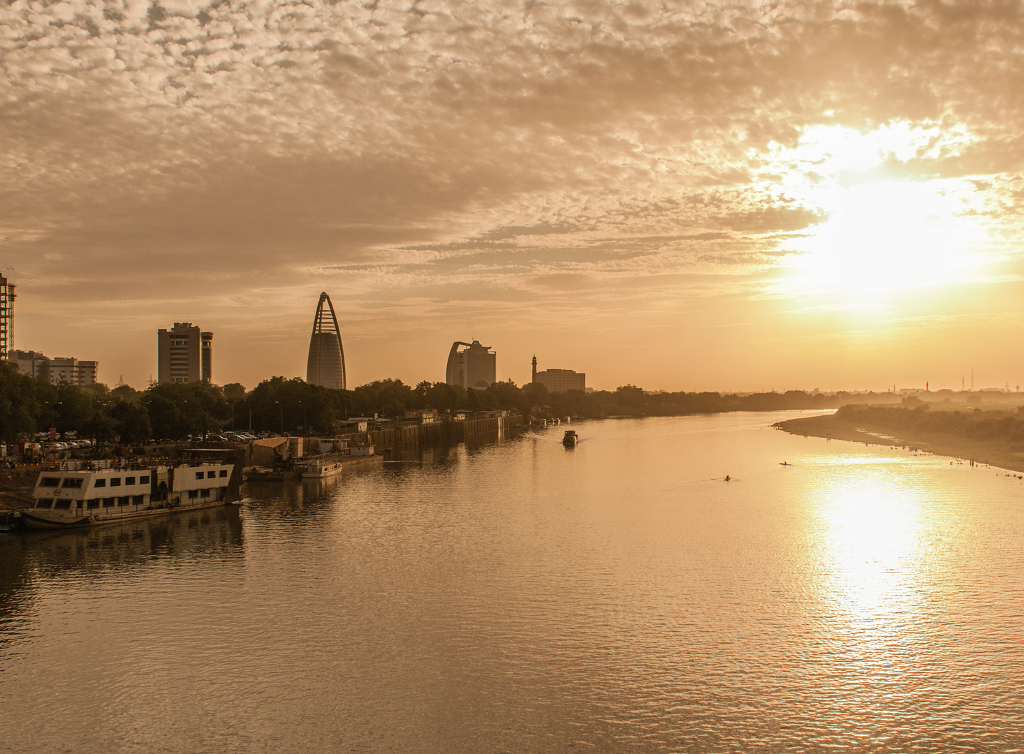 Atardecer en el Nilo