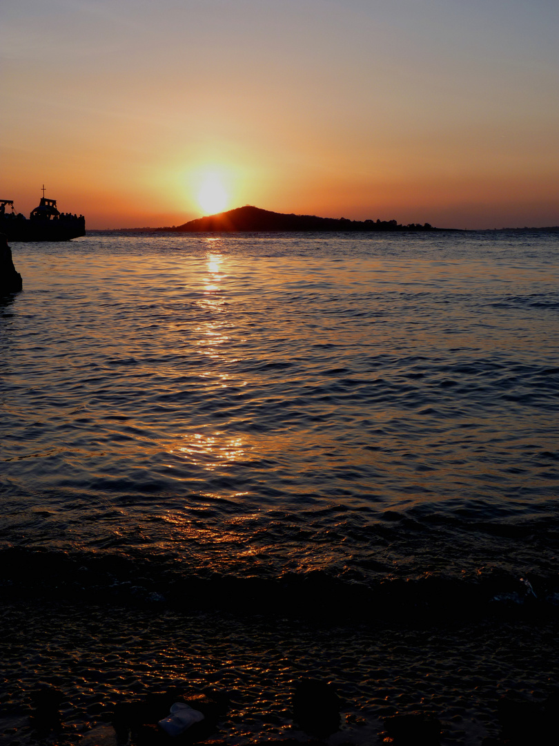 Atardecer en el Orinoco