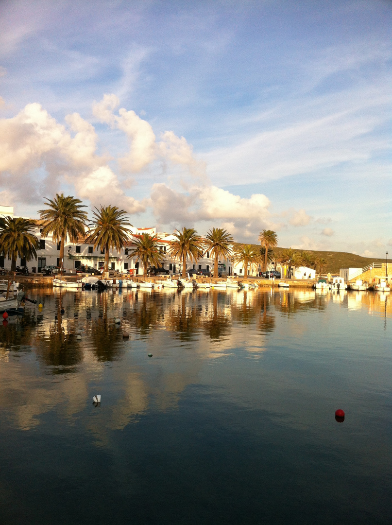 Atardecer en el paraiso de Menorca