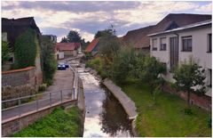 Atardecer en el pueblo (Abend im Dorf)