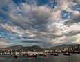 Atardecer en el puerto de Teresa López López 