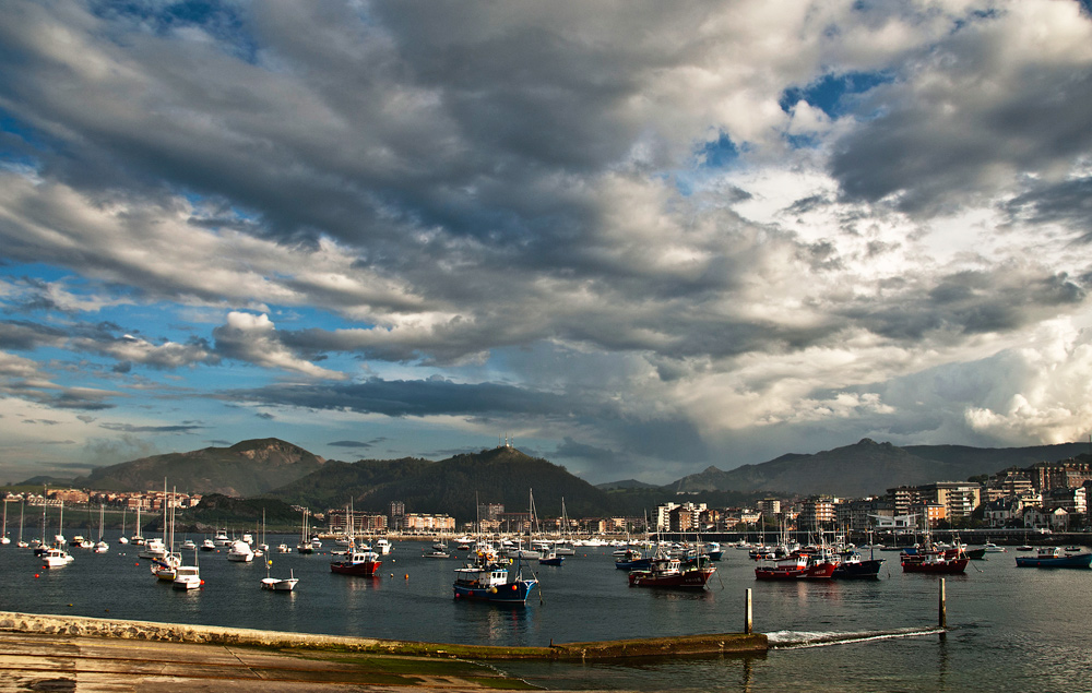 Atardecer en el puerto II