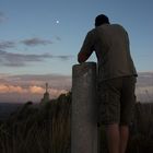 Atardecer en el puig de santa Magdalena