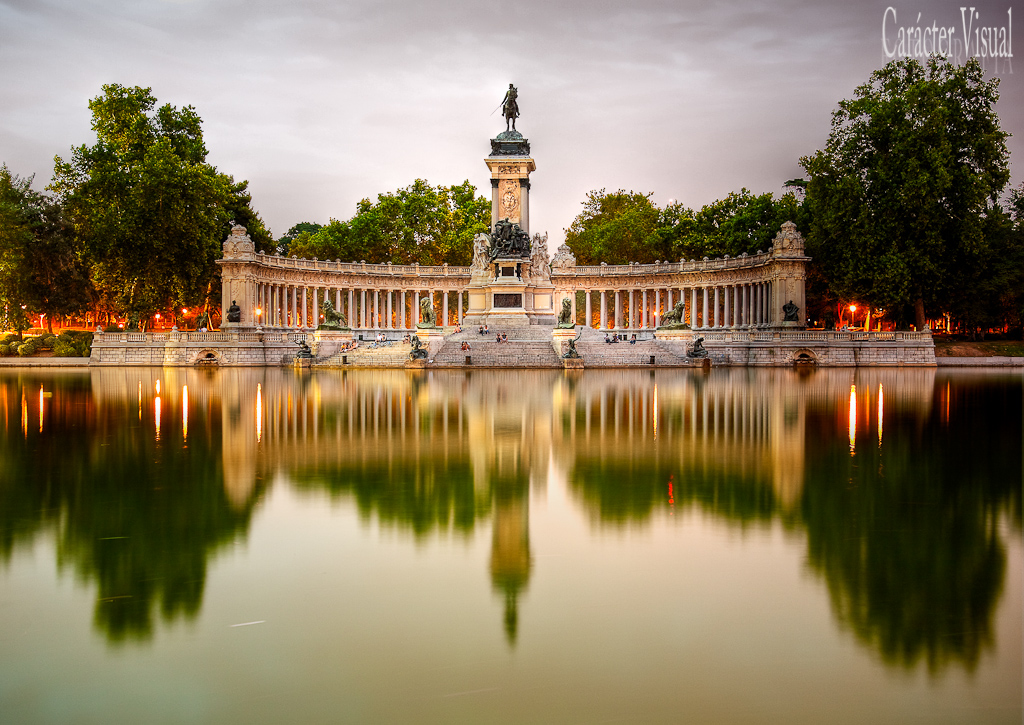 Atardecer en el Retiro / Madrid