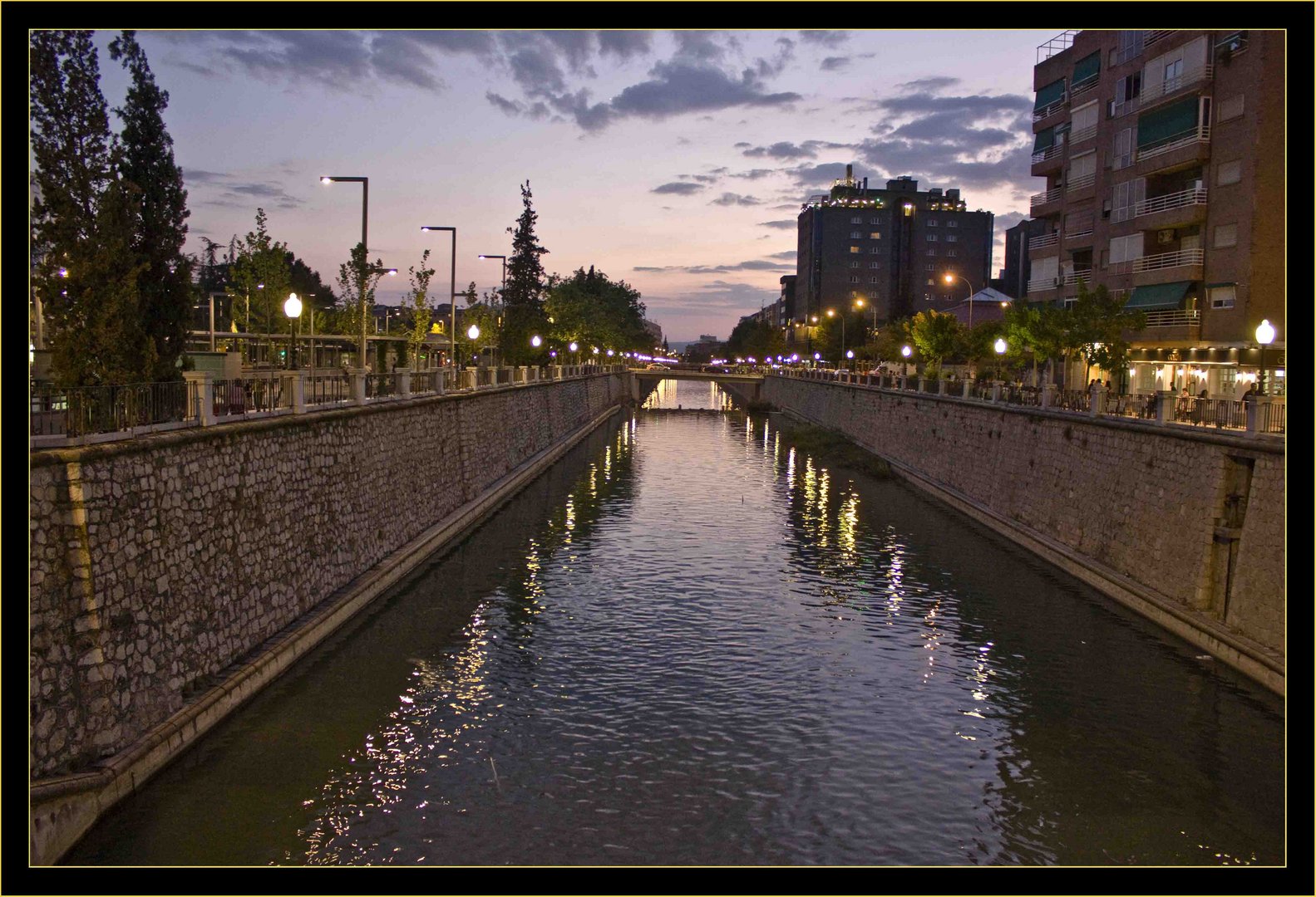 Atardecer en el Rio.