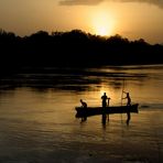 Atardecer en el Rio Omo