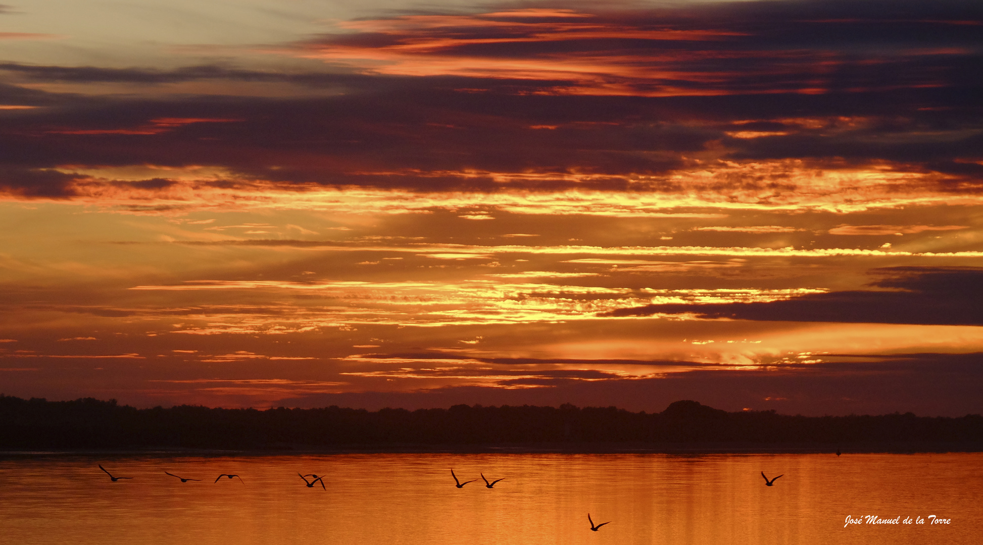 Atardecer en El Rompido (Huelva)