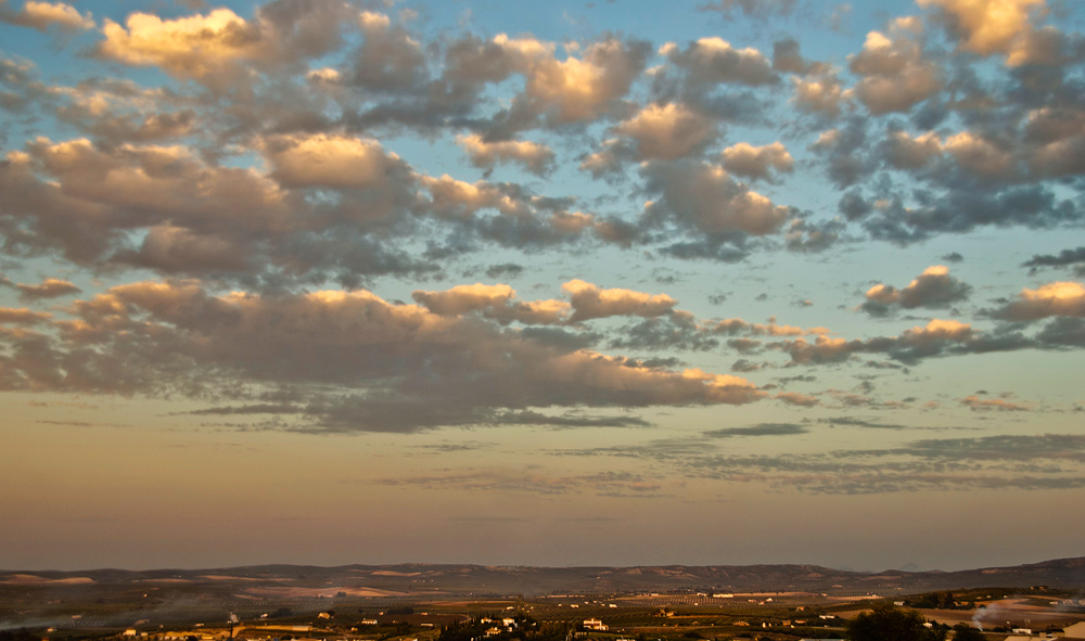 Atardecer  en el Sur