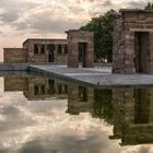 Atardecer en el Templo de Debod