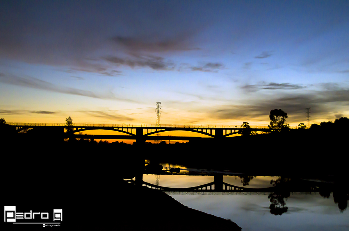 "Atardecer en el Tinto"