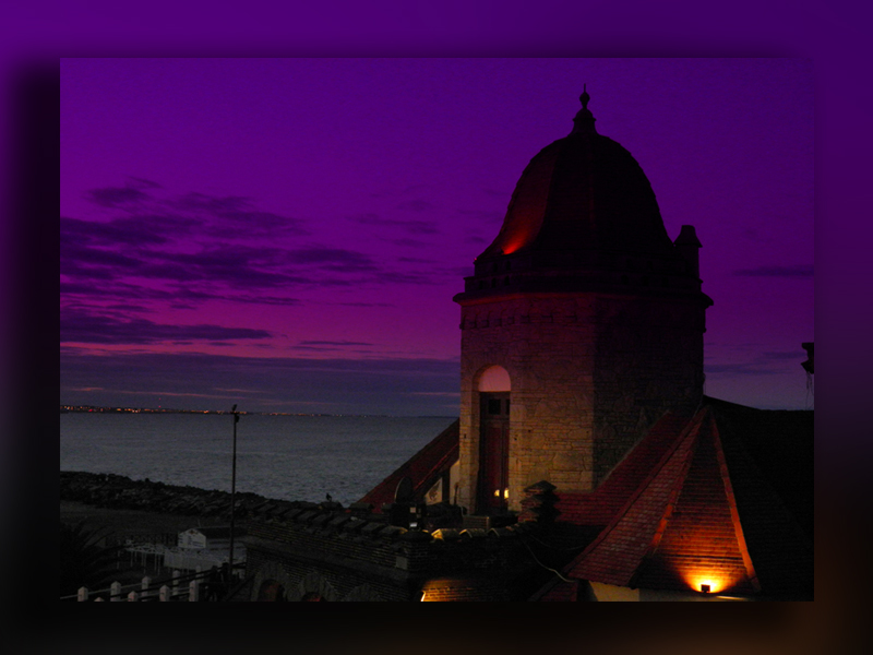 atardecer en el torreon del monje