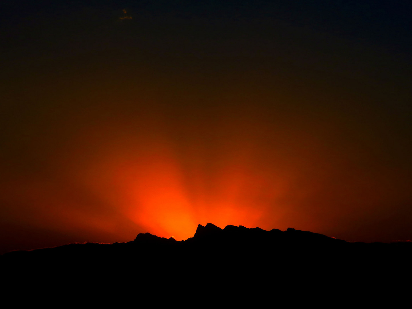 Atardecer en el Tunari