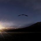 Atardecer en el Volcan