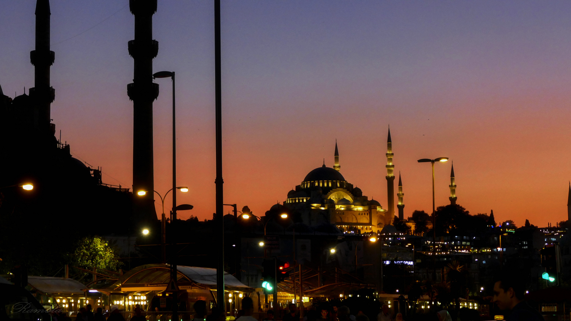 atardecer en Estambul