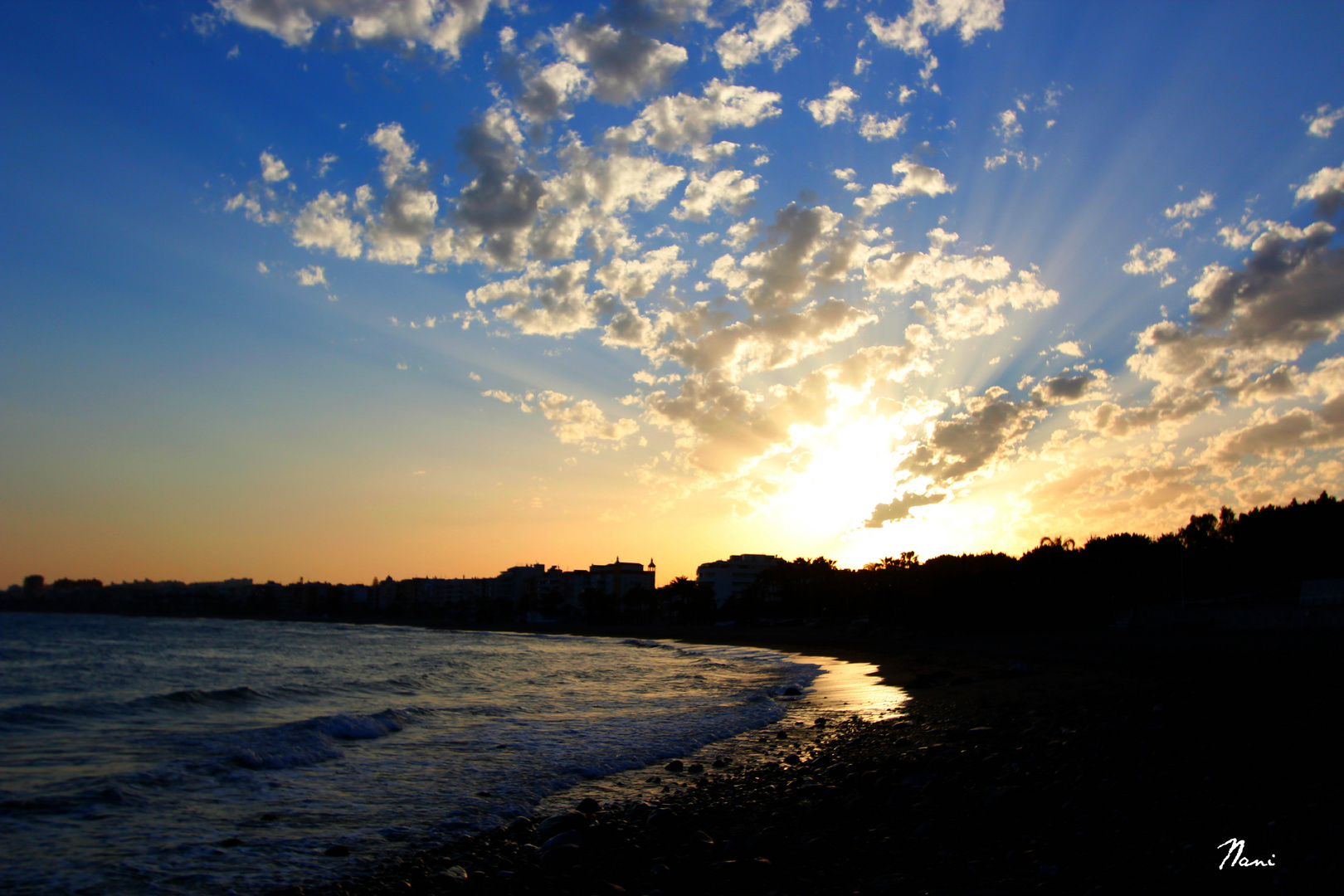 Atardecer en Estepona