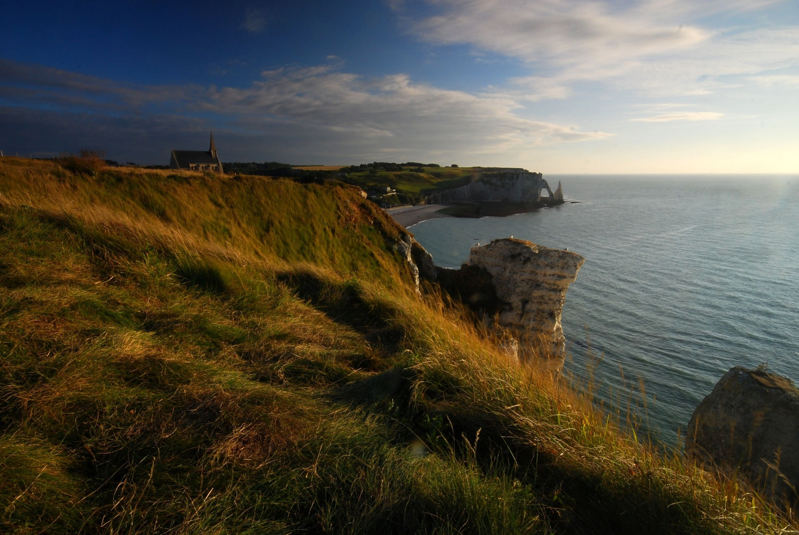 Atardecer en Etretat