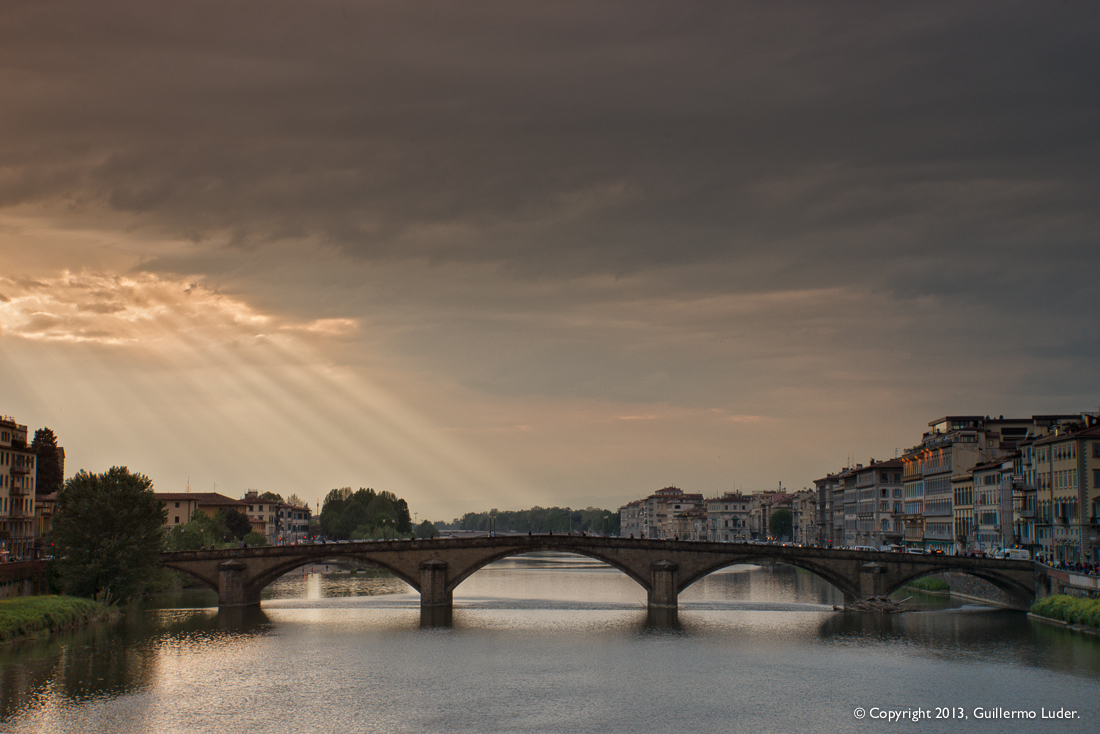 "Atardecer en Florencia"