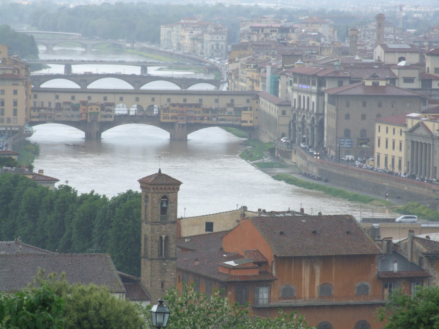 Atardecer en Florencia