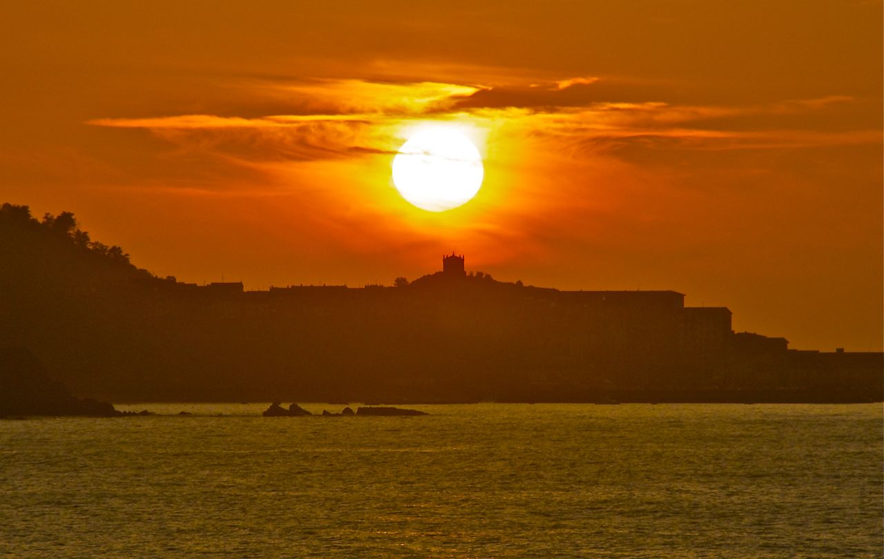 Atardecer en Getaria