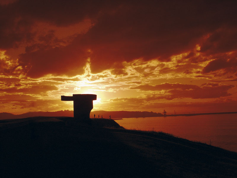 ATARDECER EN GIJON