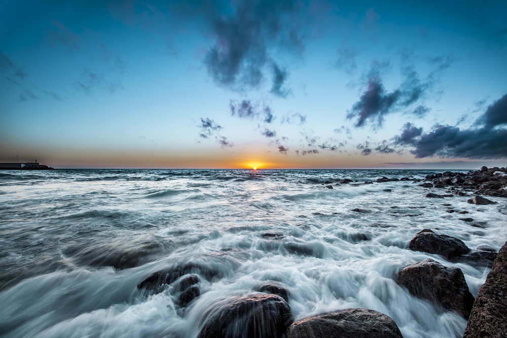 Atardecer en Gran Canaria.