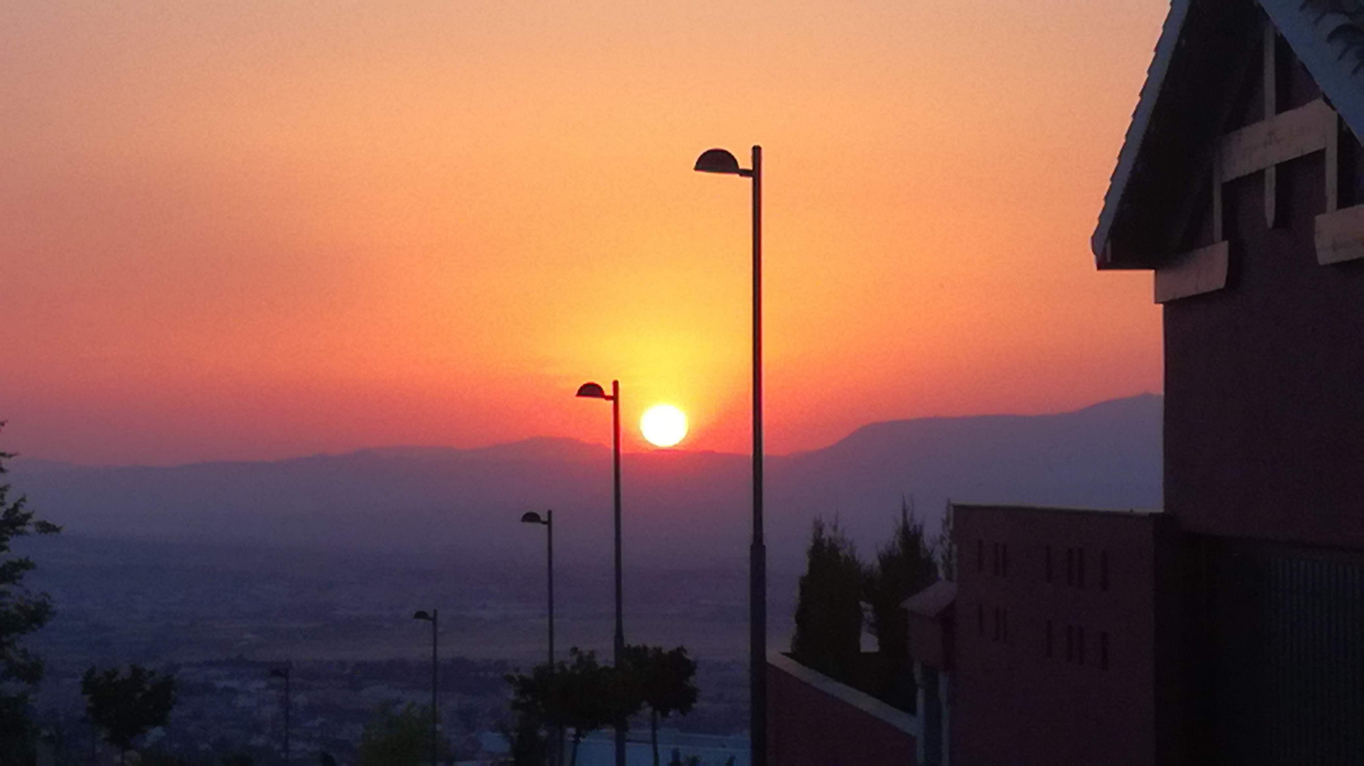 Atardecer en Granada