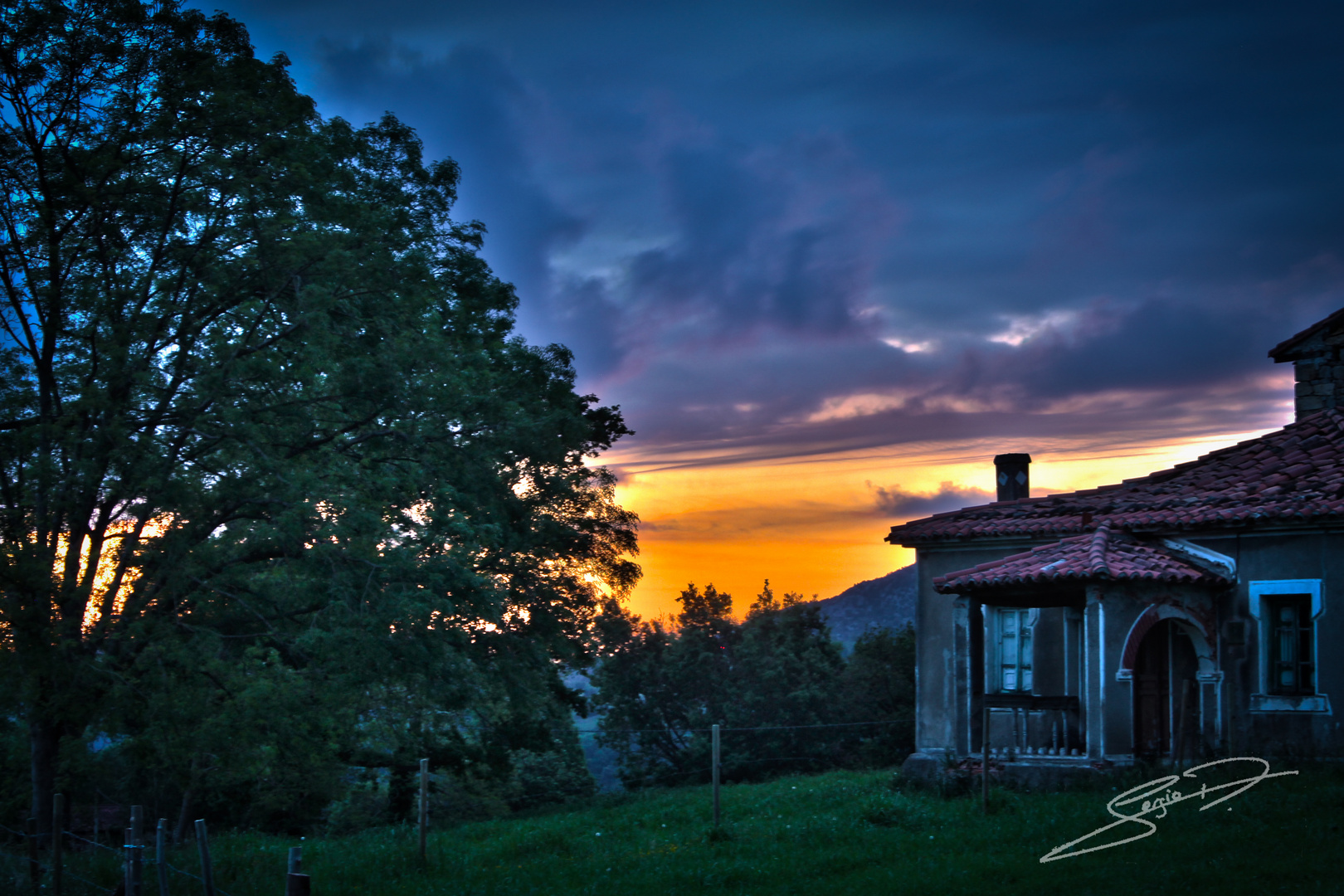 Atardecer en HDR