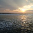 Atardecer en Huanchaco- Trujillo, Perú.