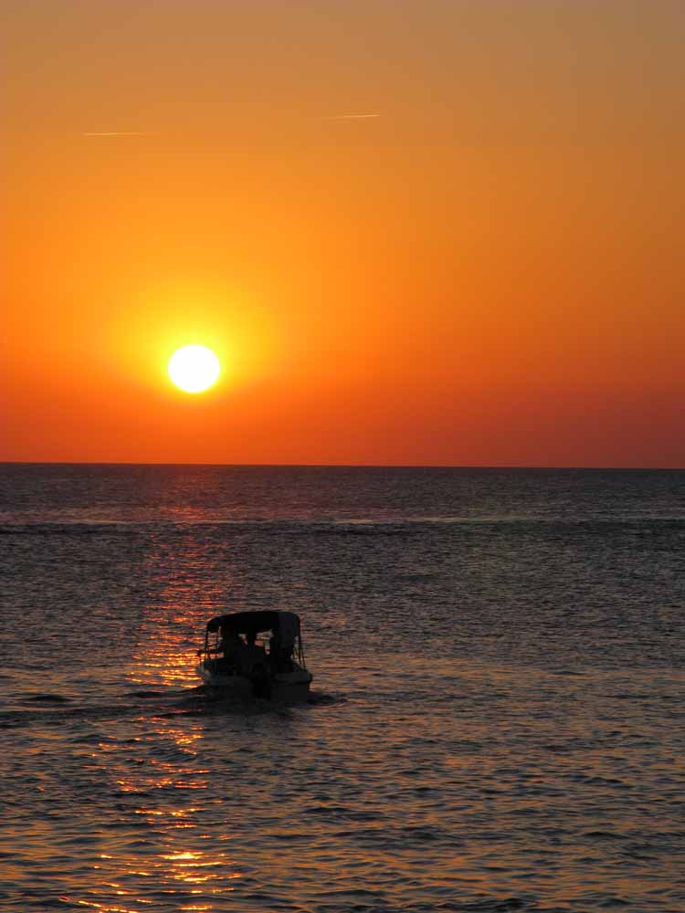 Atardecer en Ibiza