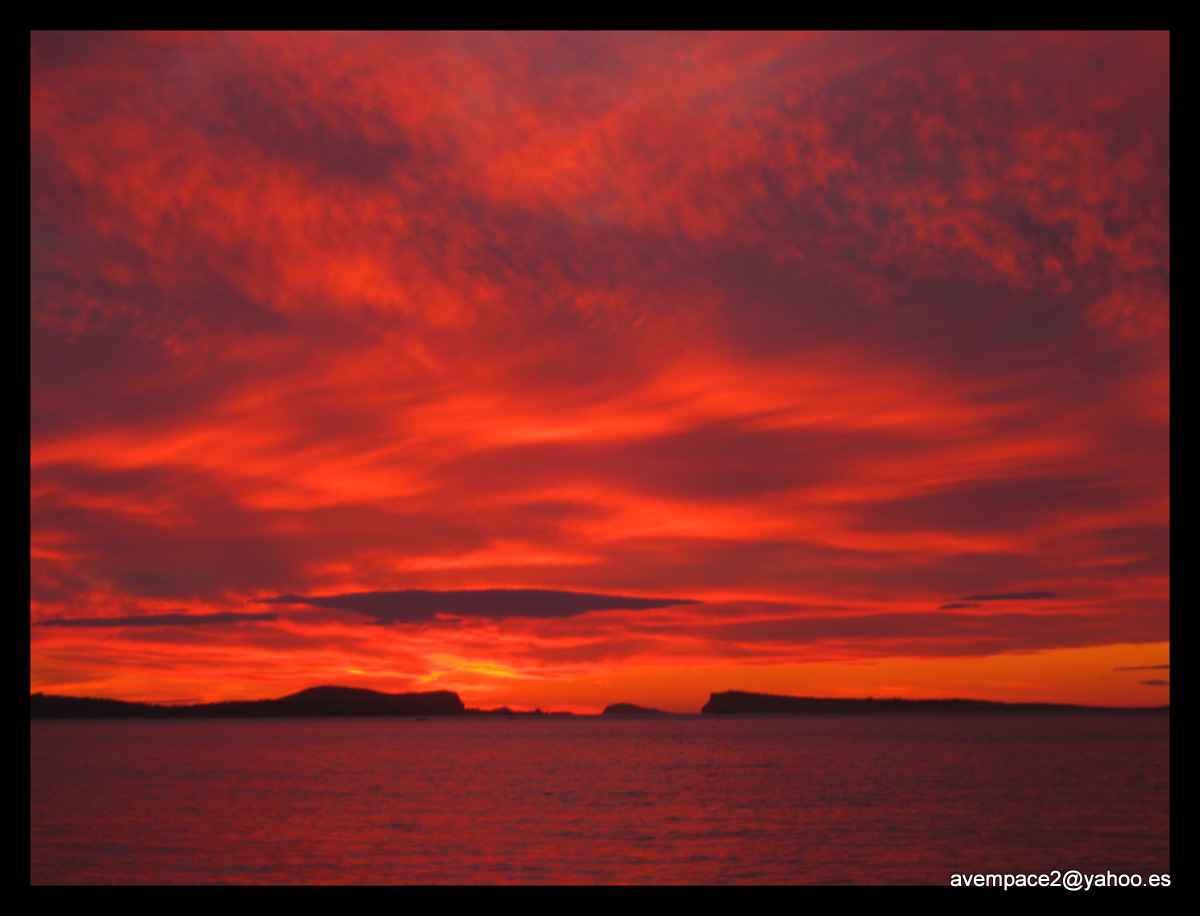 atardecer en ibiza