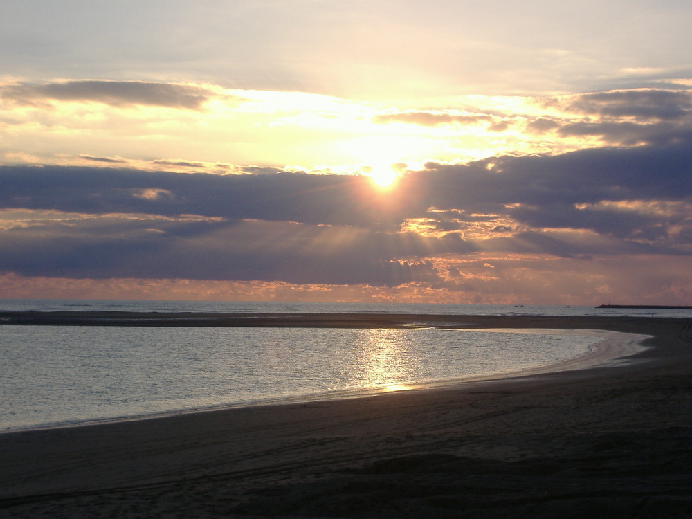 Atardecer en Isla Canela