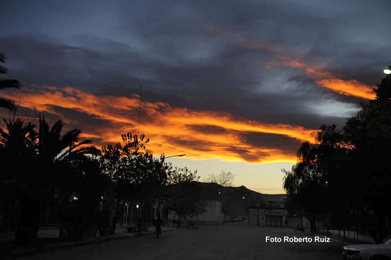 Atardecer en Jáchal