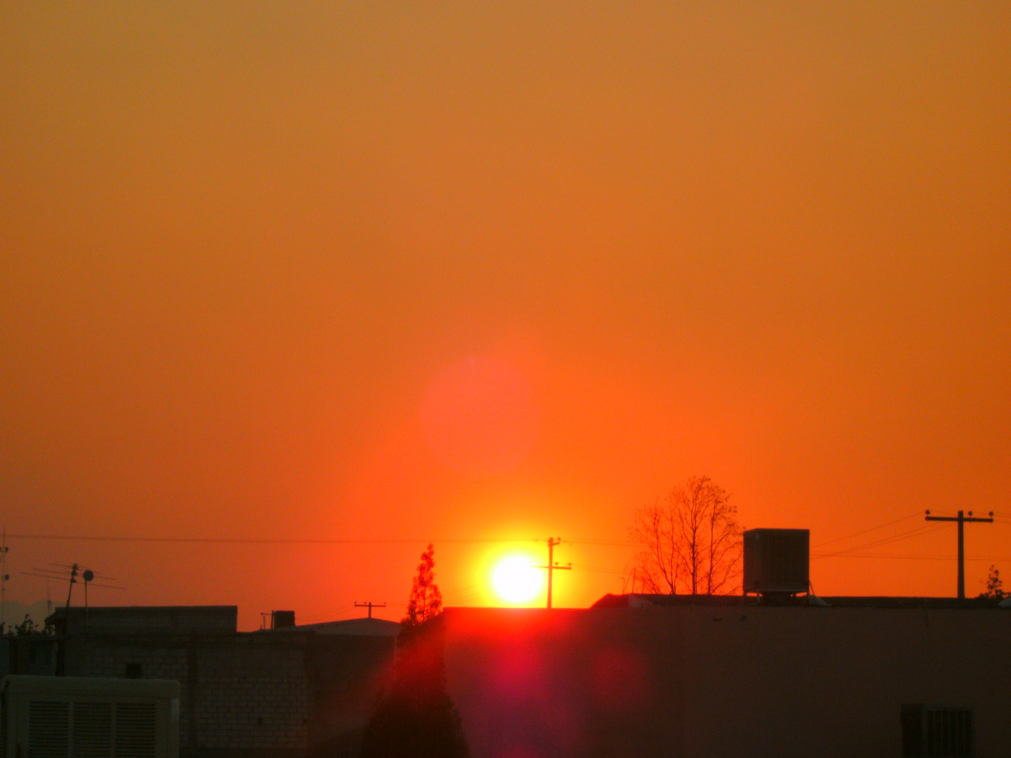 Atardecer en Juárez