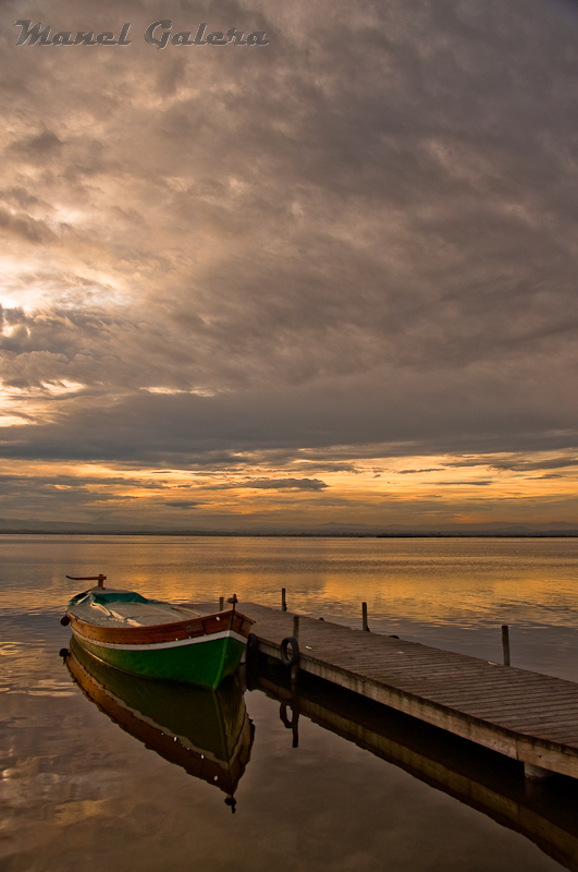 atardecer en la Albufera