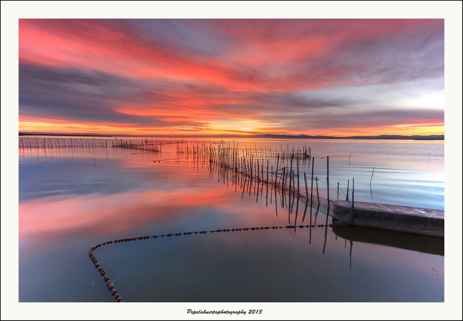 Atardecer en La Albufera