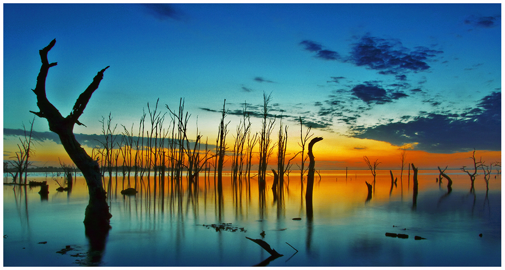 ATARDECER EN LA ALGUNA