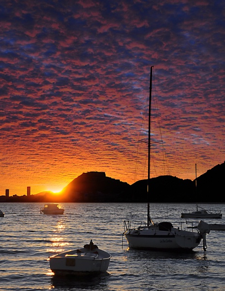 ATARDECER EN LA ALMADRABA