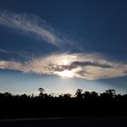 Atardecer en la amazonía