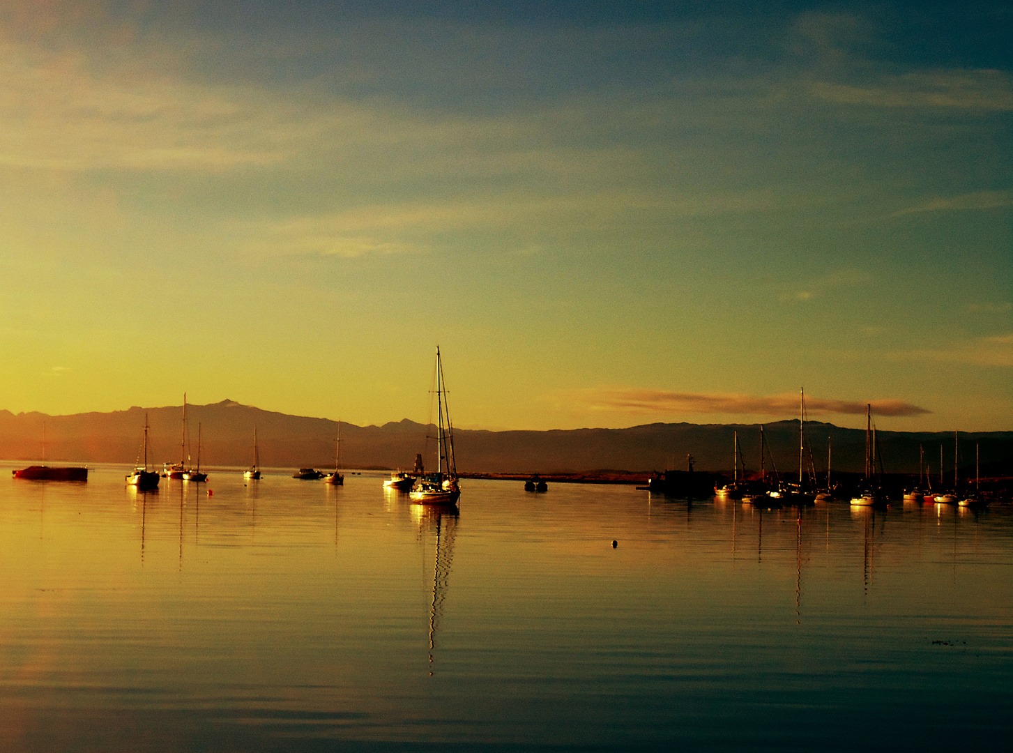 Atardecer en la Bahia