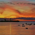 Atardecer en la Caleta de Cádiz