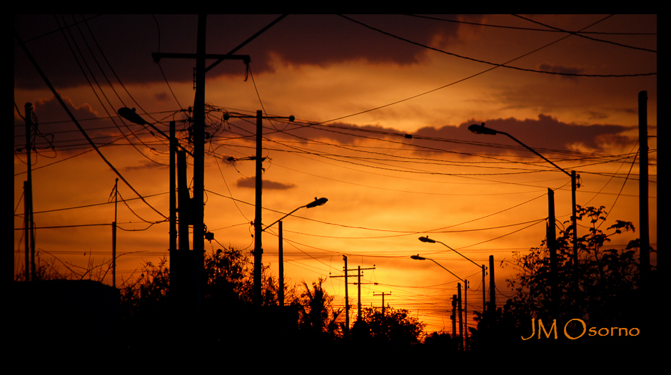 Atardecer en la ciudad