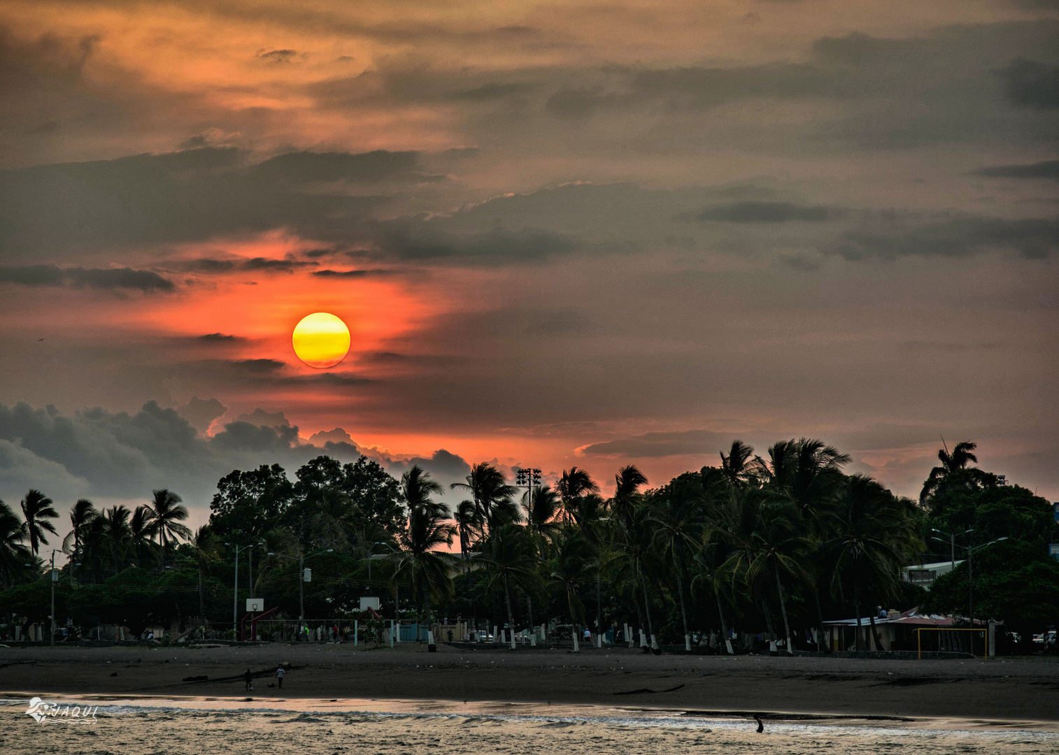 Atardecer en la Ciudad de Puntarenas