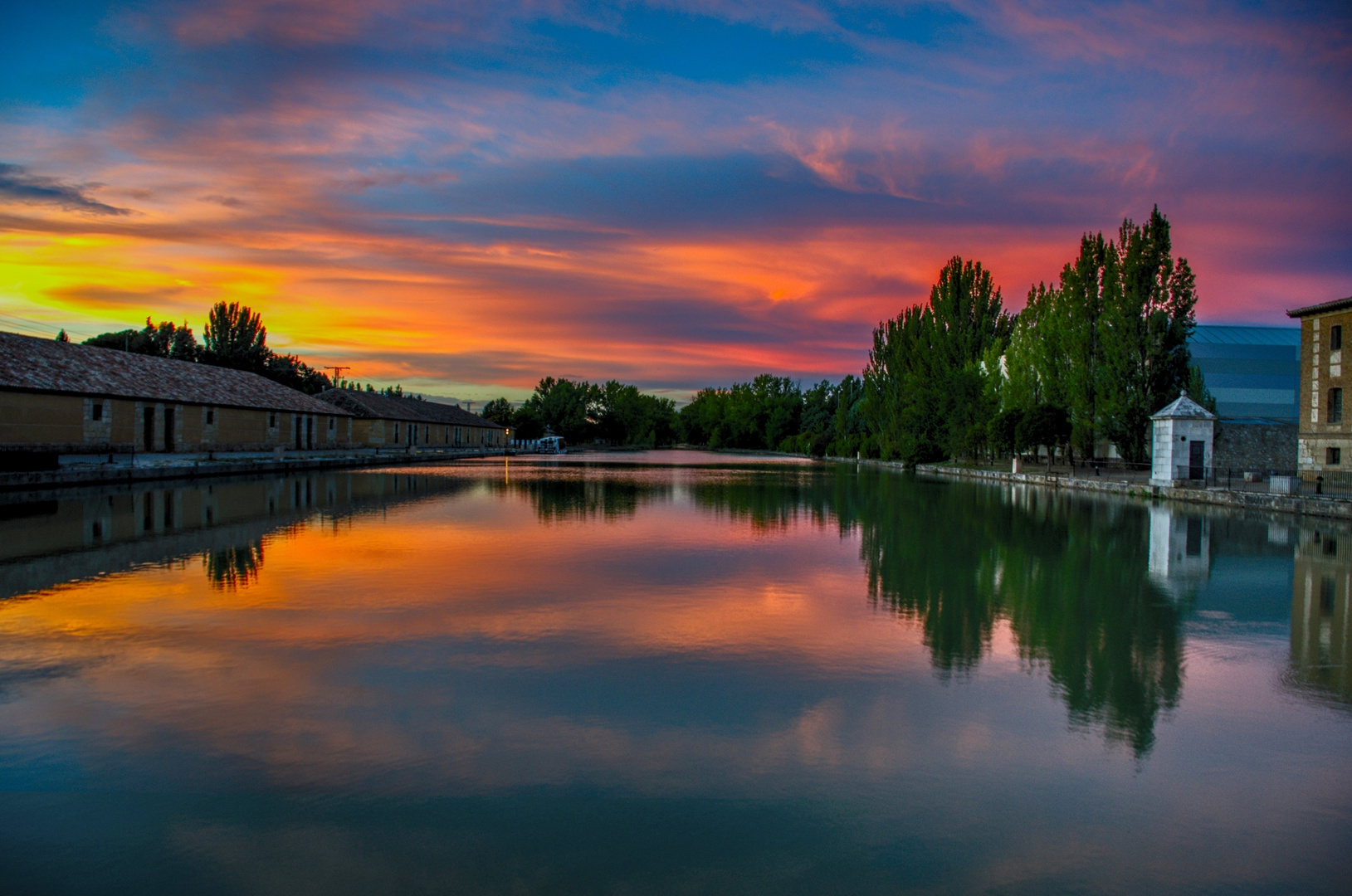 Atardecer en la Concha