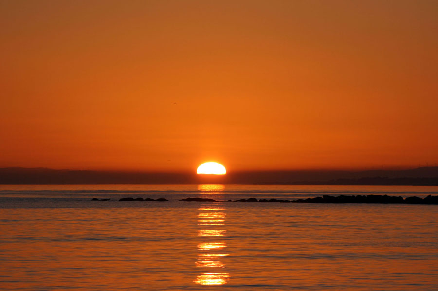 Atardecer en la Costa