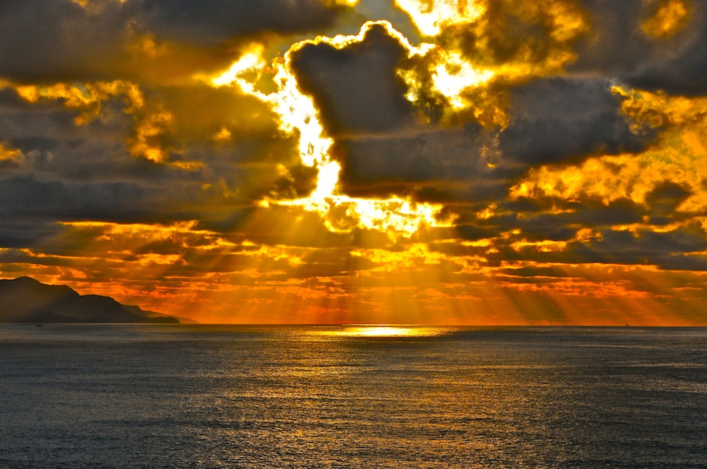 Atardecer en la Costa