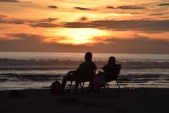 Atardecer en la Costa del Sol, El Salvador