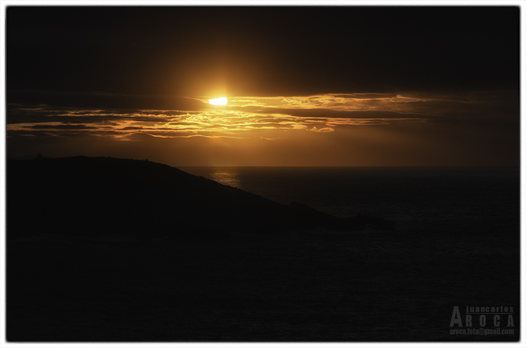 Atardecer en la costa Lucense 1