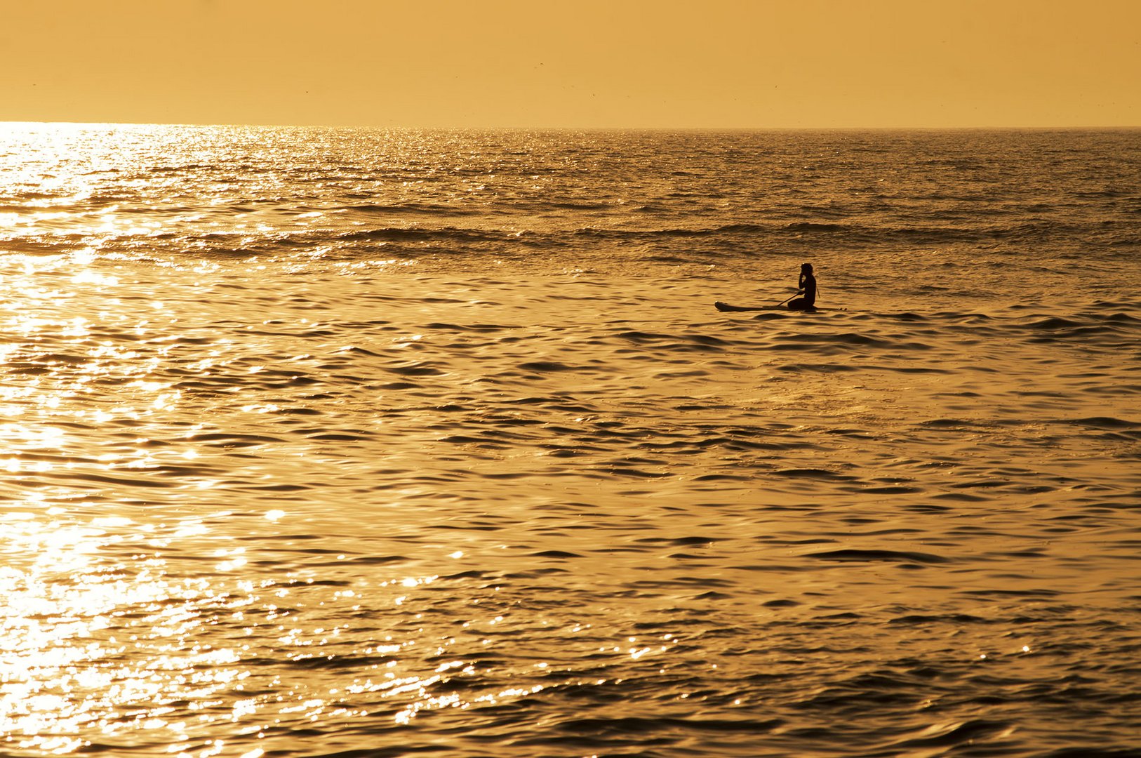 Atardecer en la Costa Verde - Playa Makaha, Miraflores, Lima, Perú